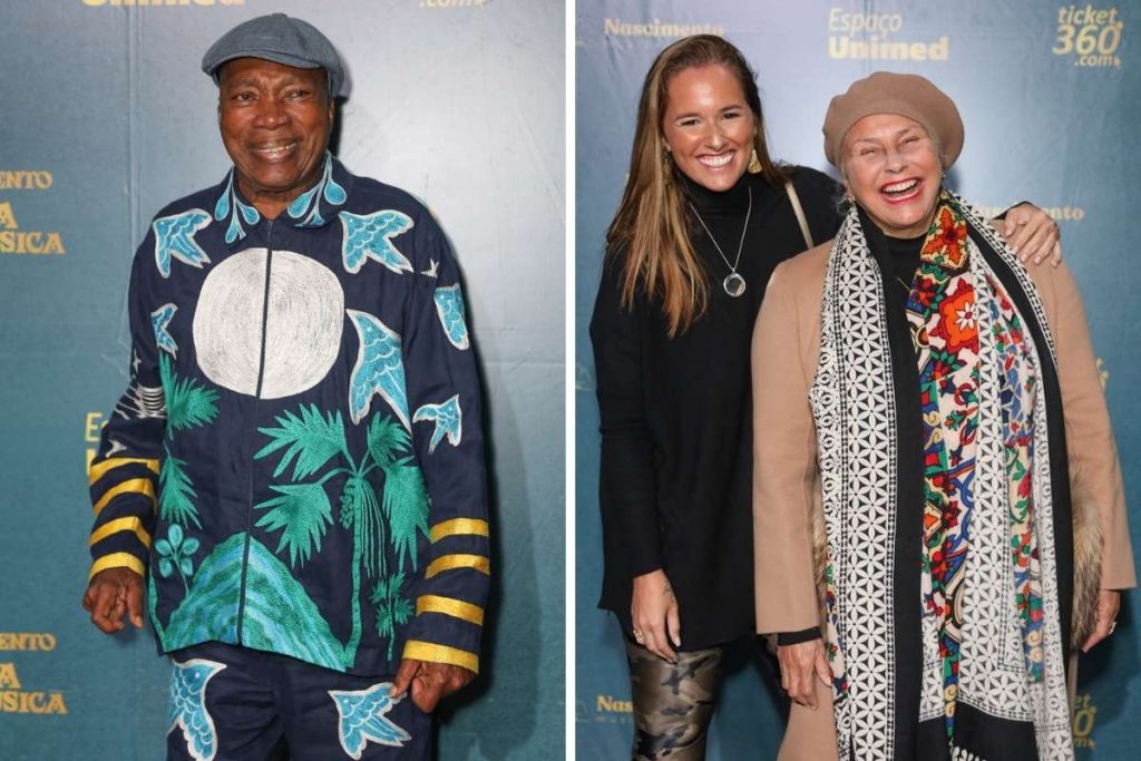 Milton e Mari Belém com Fafá de Belém