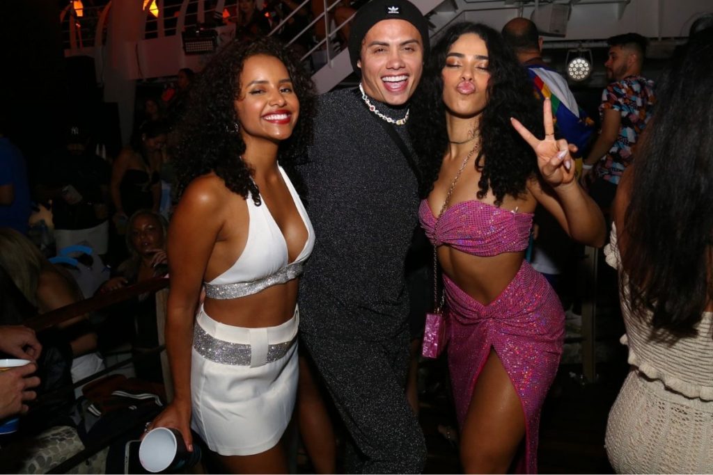 Famosos no cruzeiro de wesley safadao