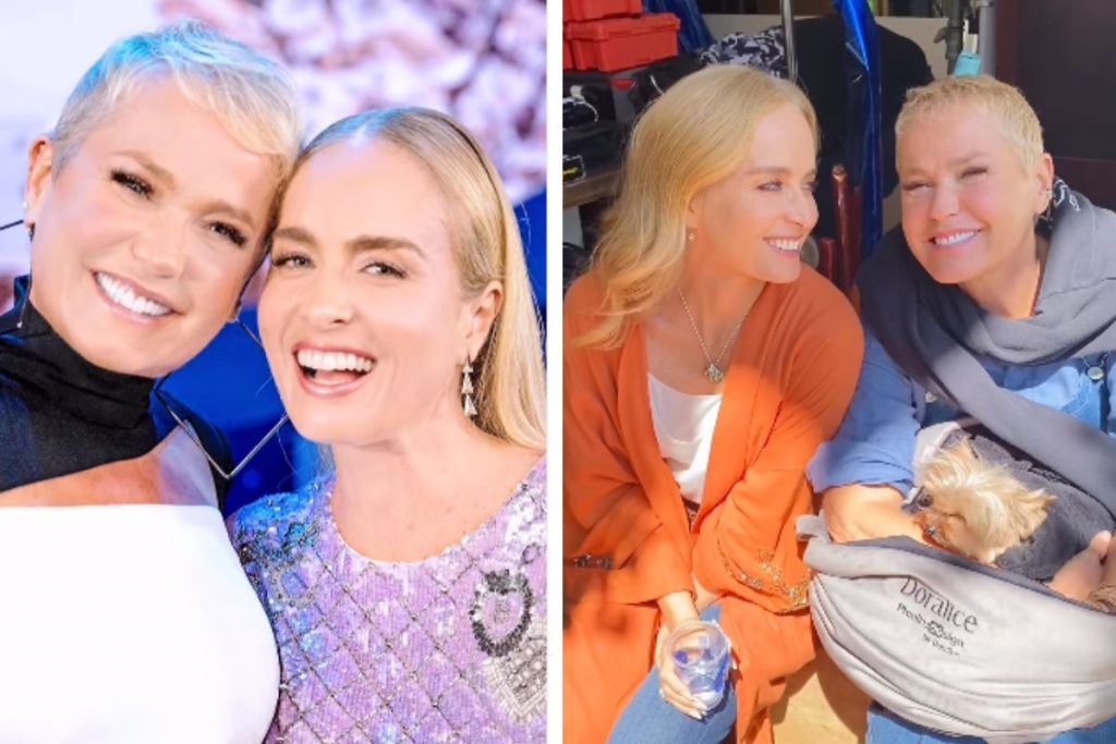 Angélica e Xuxa Meneghel