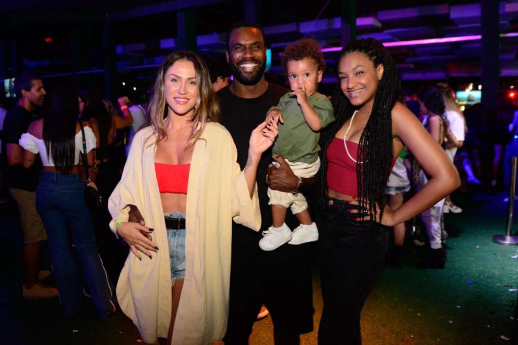 Rafael Zulu e a família