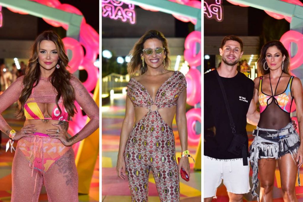 Marcela McGowan, Luisa Mell, Jonas Sulzbach com Mari González