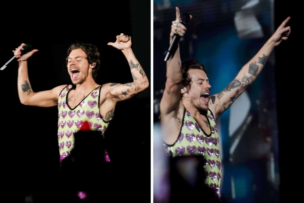 Harry Styles no último show da Love On Tour em São Paulo