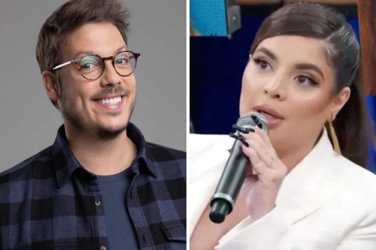 Fabio Porchat e Gkay fotomontagem