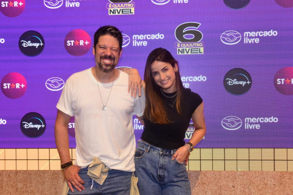 Phelipe Siani e Mari Palma na CCXP