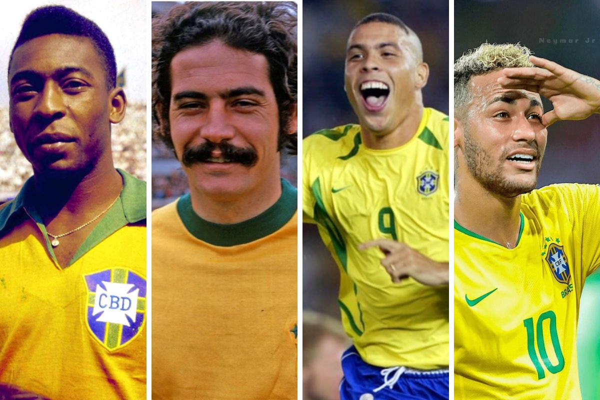 Seleção brasileira de todos os tempos: mais partidas em Copas do