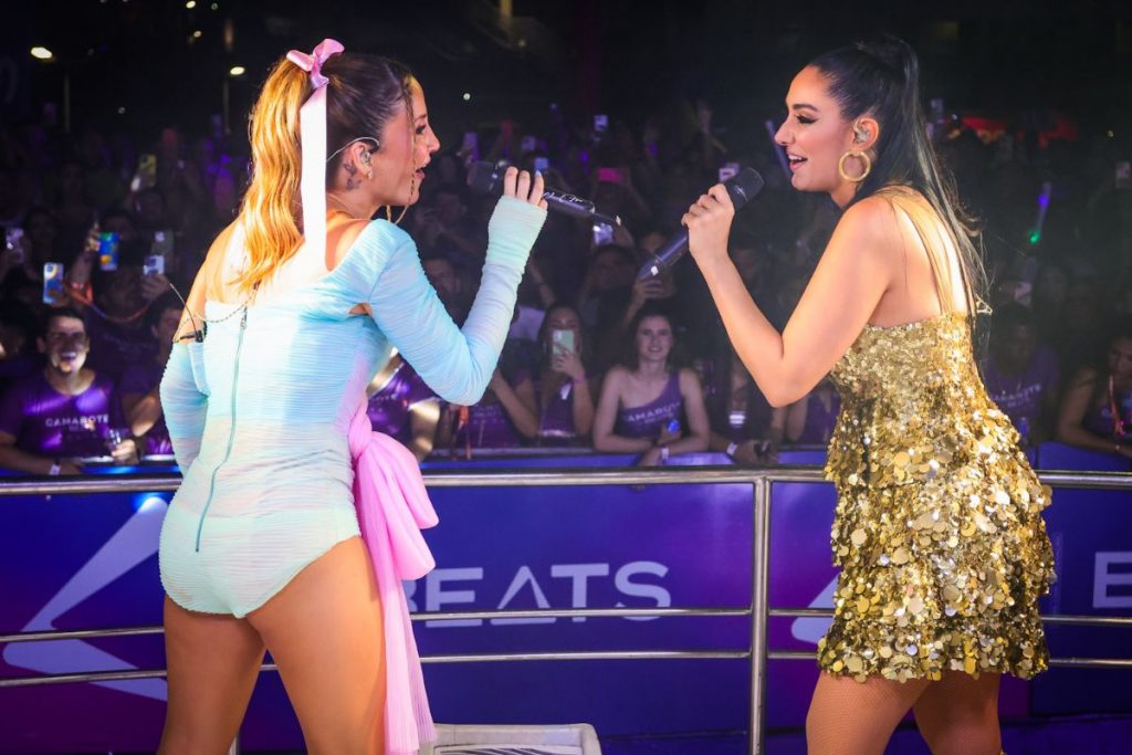 Claudia Leitte e Marina Elali