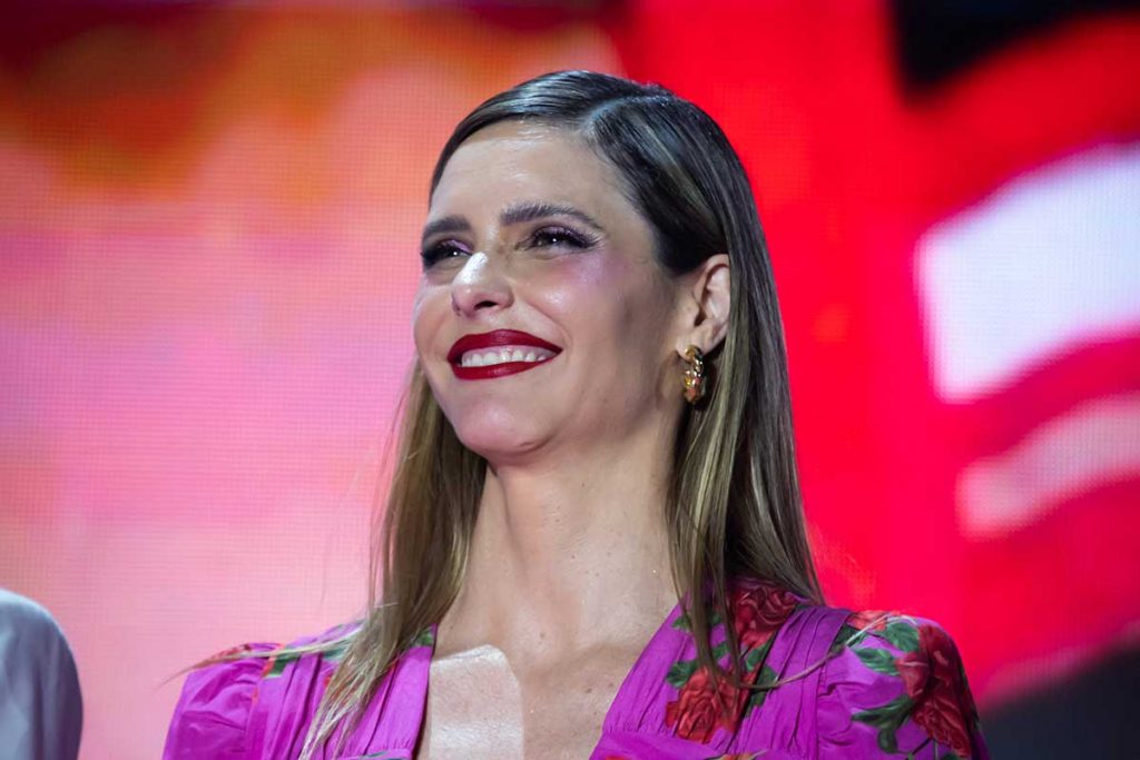 Fernanda Lima também marcou presença no evento