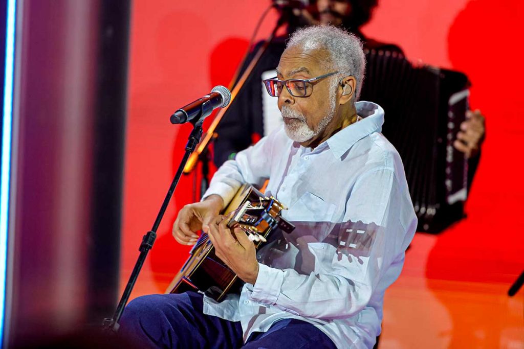 Gilberto Gil foi um dos shows do evento
