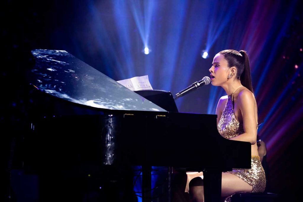 Giulia Be arrasou em sua apresentação