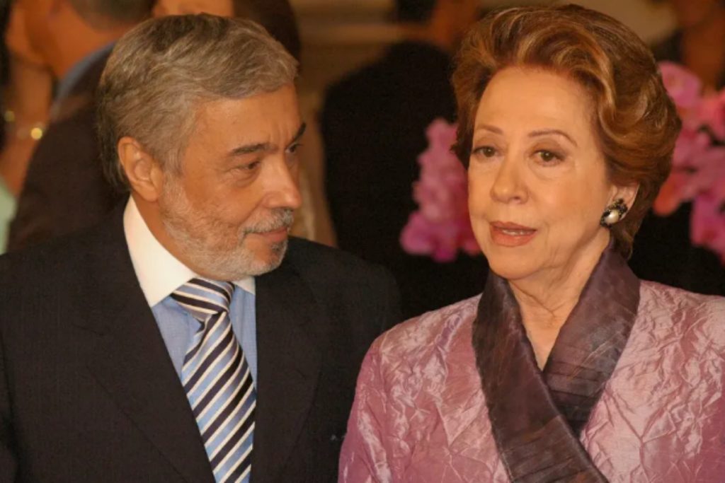 Pedro Paulo Rangel e Fernanda Montenegro