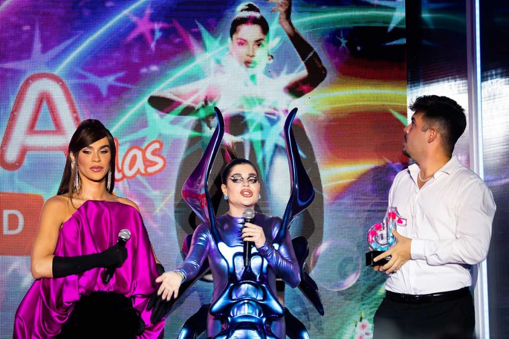 Rafa Uckmann, Álvaro e GKay apresentaram uma das categorias