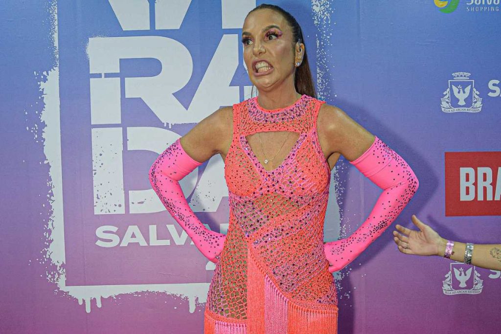 Ivete Sangalo em show no Festival da Virada de Salvador
