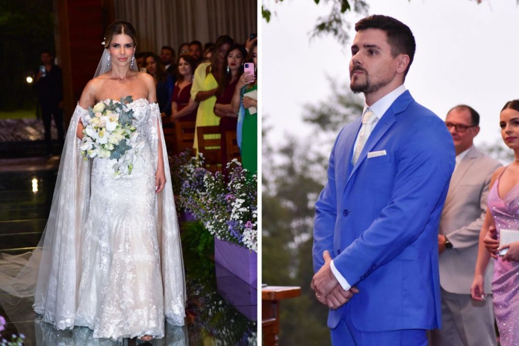 Cacau Colucci e Bruno Lima se casam em São Paulo