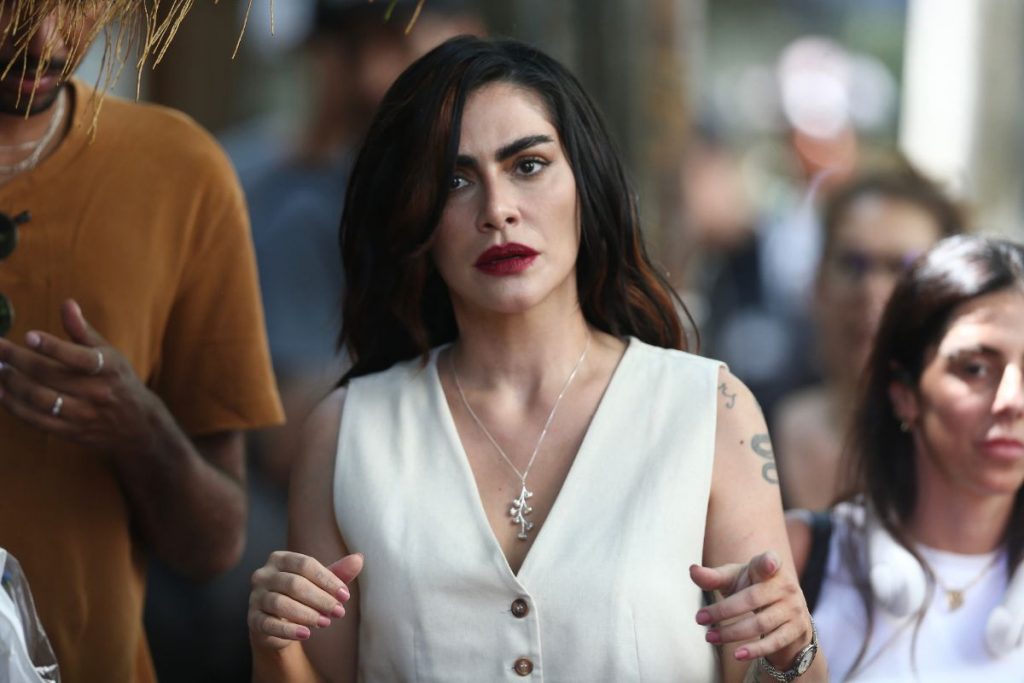 cleo pires gravando novo filme