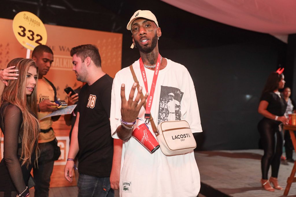 Eddy Jr. marcou presença no evento