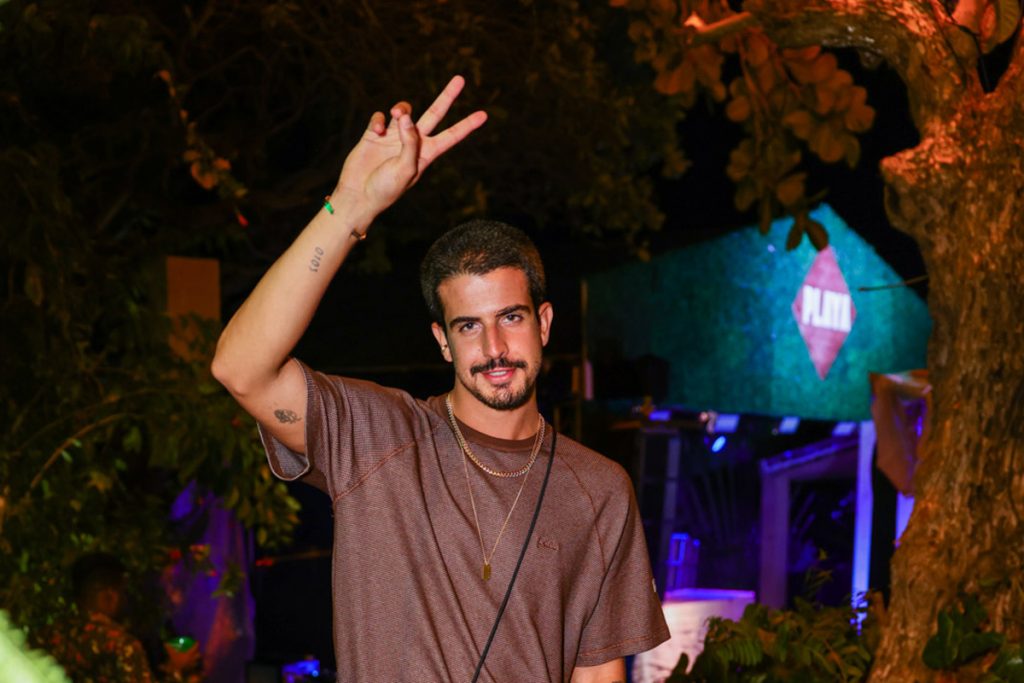 Enzo Celulari também marcou presença