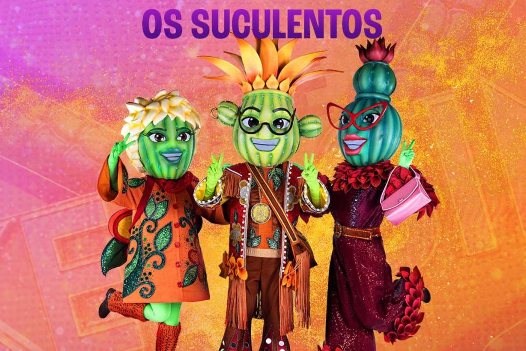 Fantasia de Os Suculentos do The Masked Singer Brasil