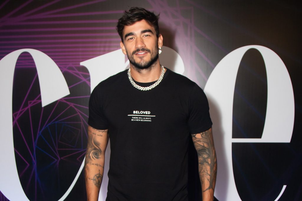 Gui Napolitano marcou presença na festa da Pequena Lo