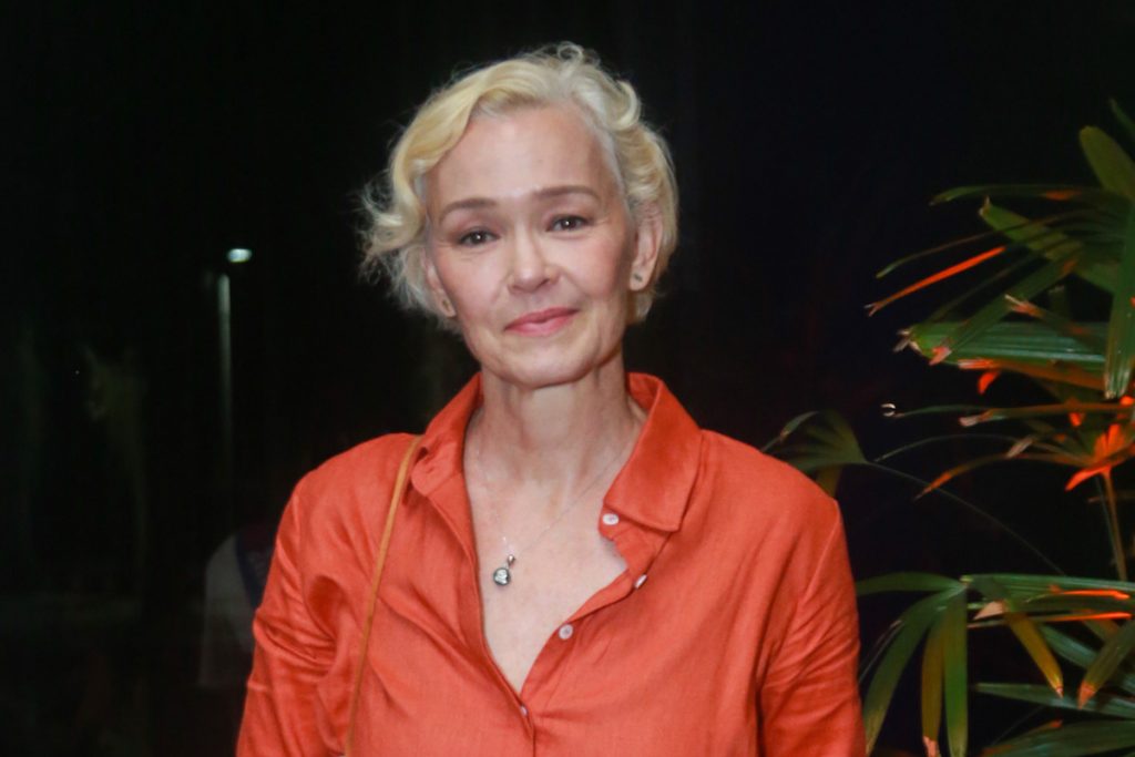 Júlia Lemmertz curtiu muito a apresentação