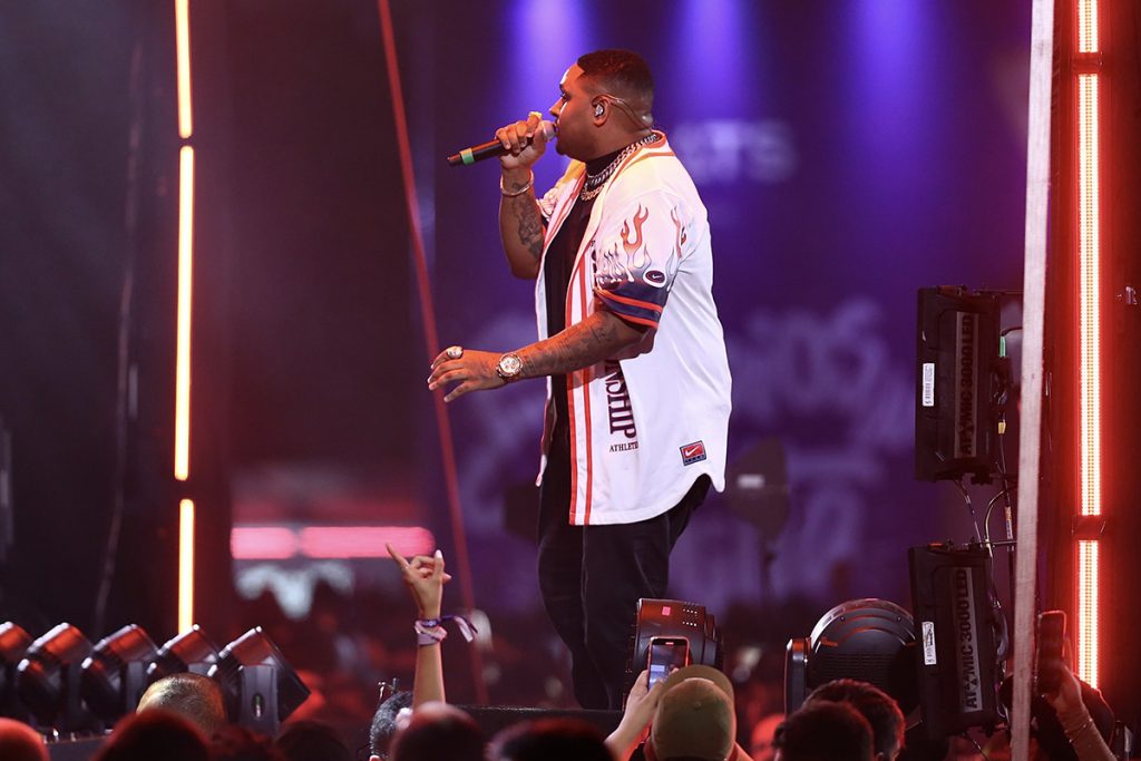 Kevin O Chris também participou da apresentação