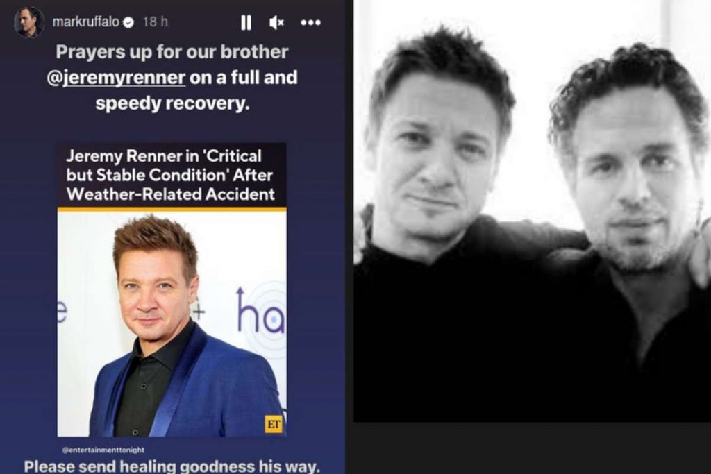 mark ruffalo e jeremy renner