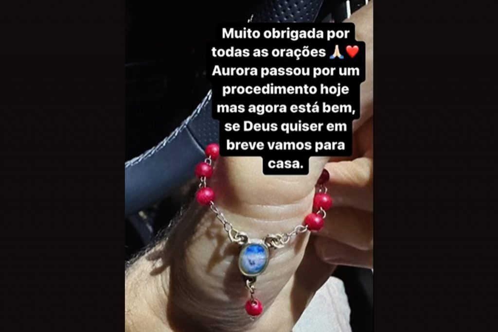 Pedro Scooby atualiza sobre estado de saúde da filha