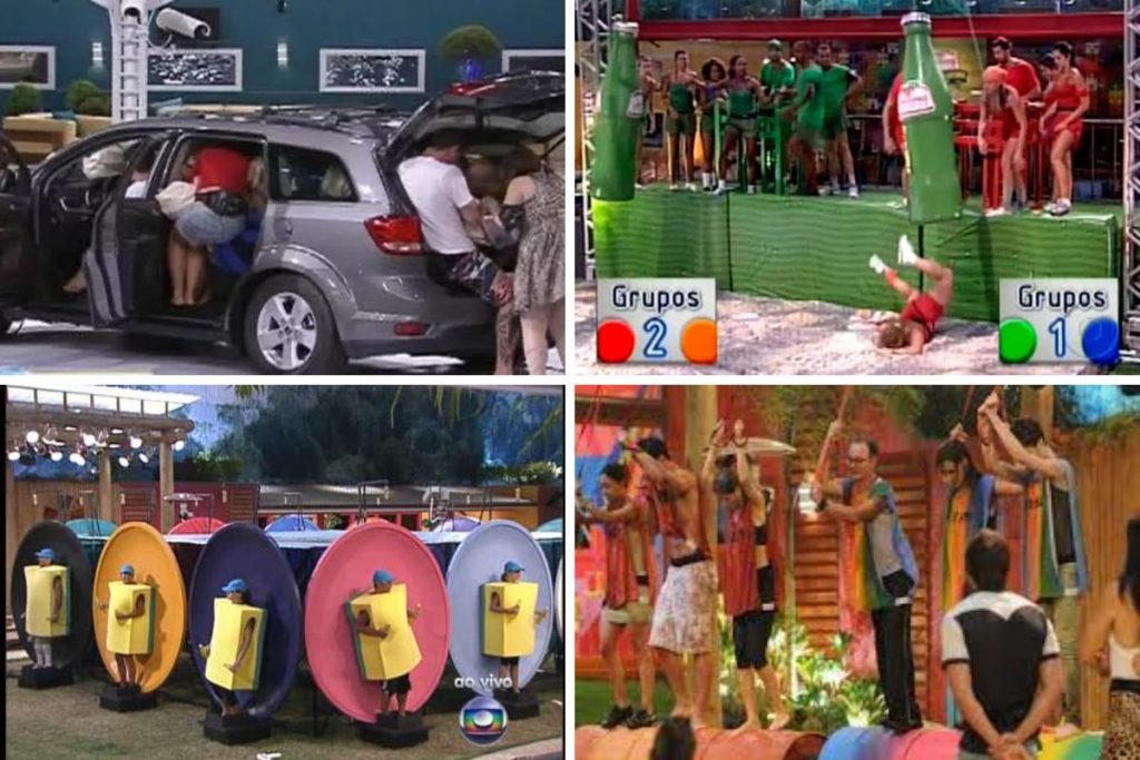 provas antigas de resistência do bbb