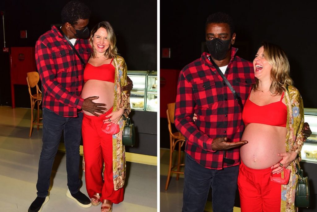 Seu Jorge, Karina Barbieri, que está grávida