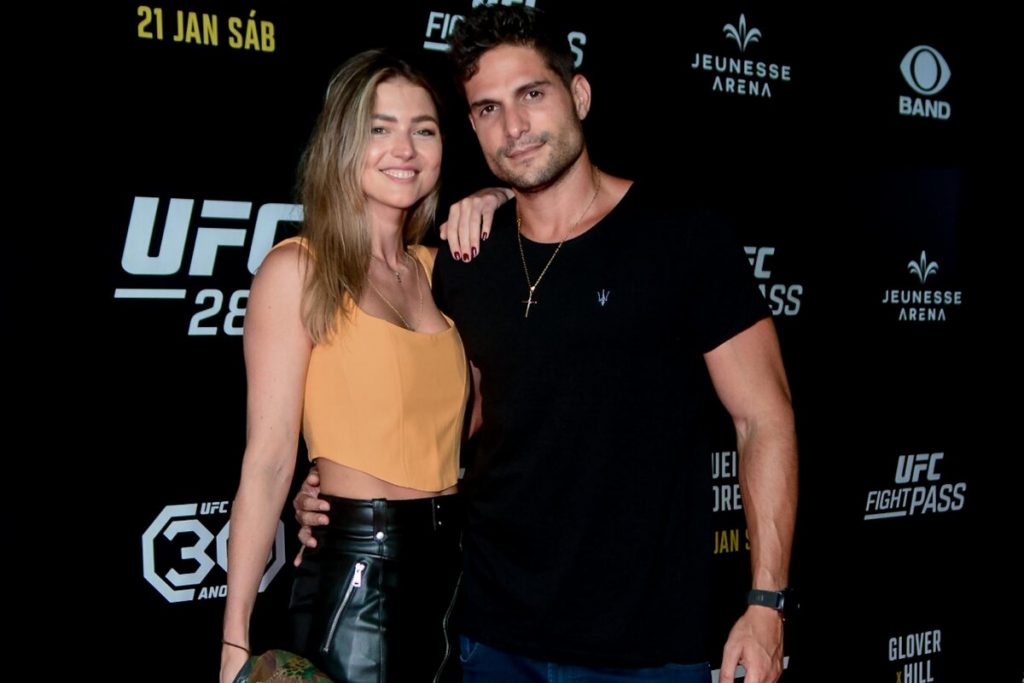 Isabelle Sawetz e André Martinelli