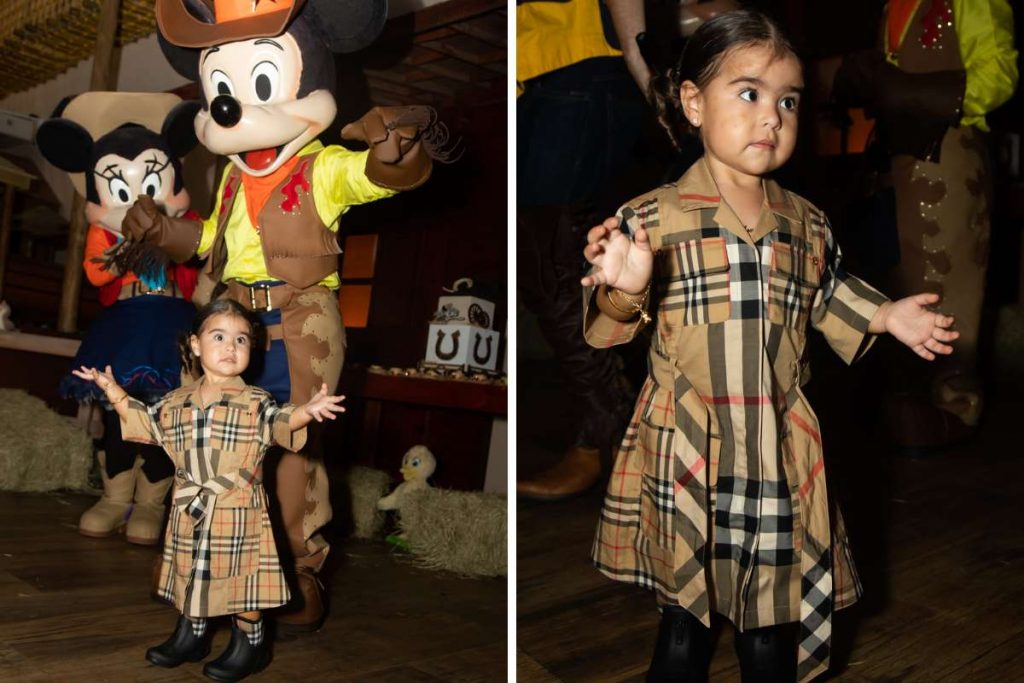 Zaya completou dois anos.