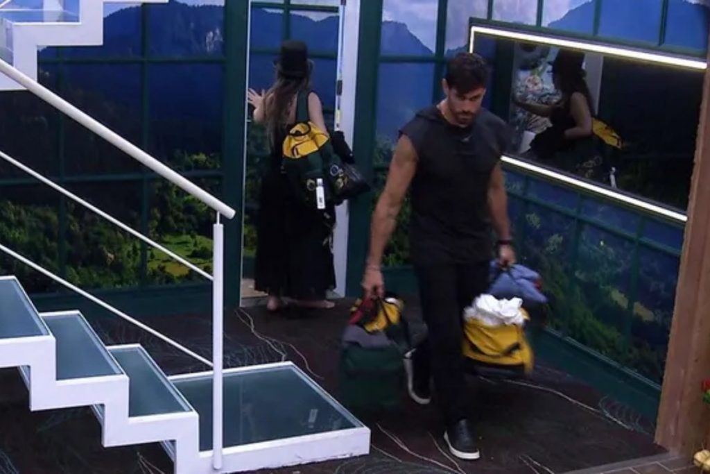 Antônio Cara de Sapato deixando Quarto Fundo do Mar no BBB23