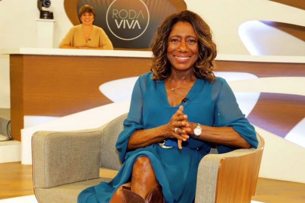 Glória Maria no Roda Viva