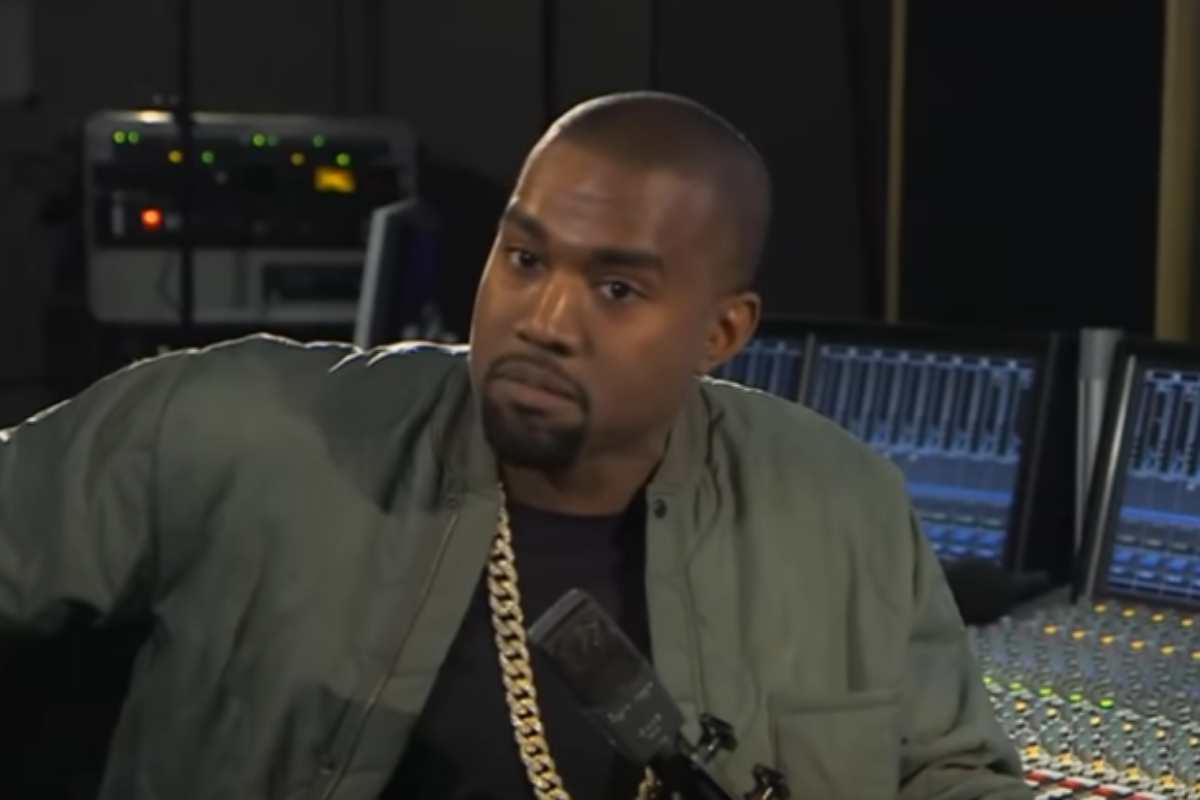 Kanye West em estúdio