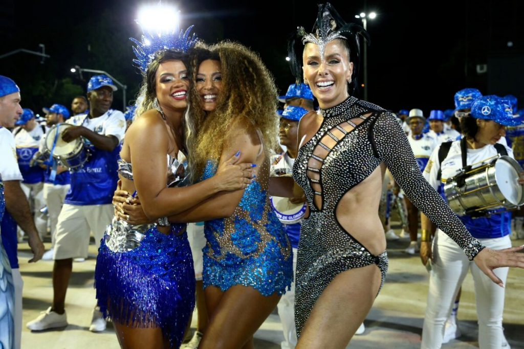 Bianca Monteiro, Sheron Menezzes e Adriane Galisteu