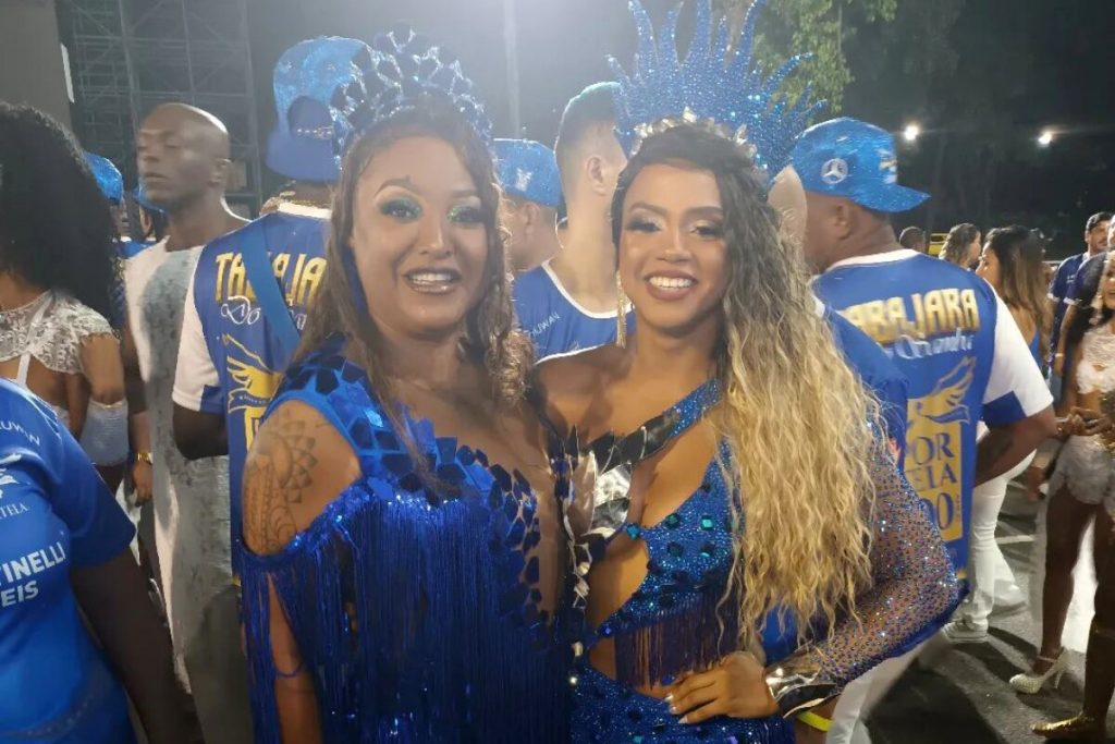 Edclea das Neves e Bianca Monteiro