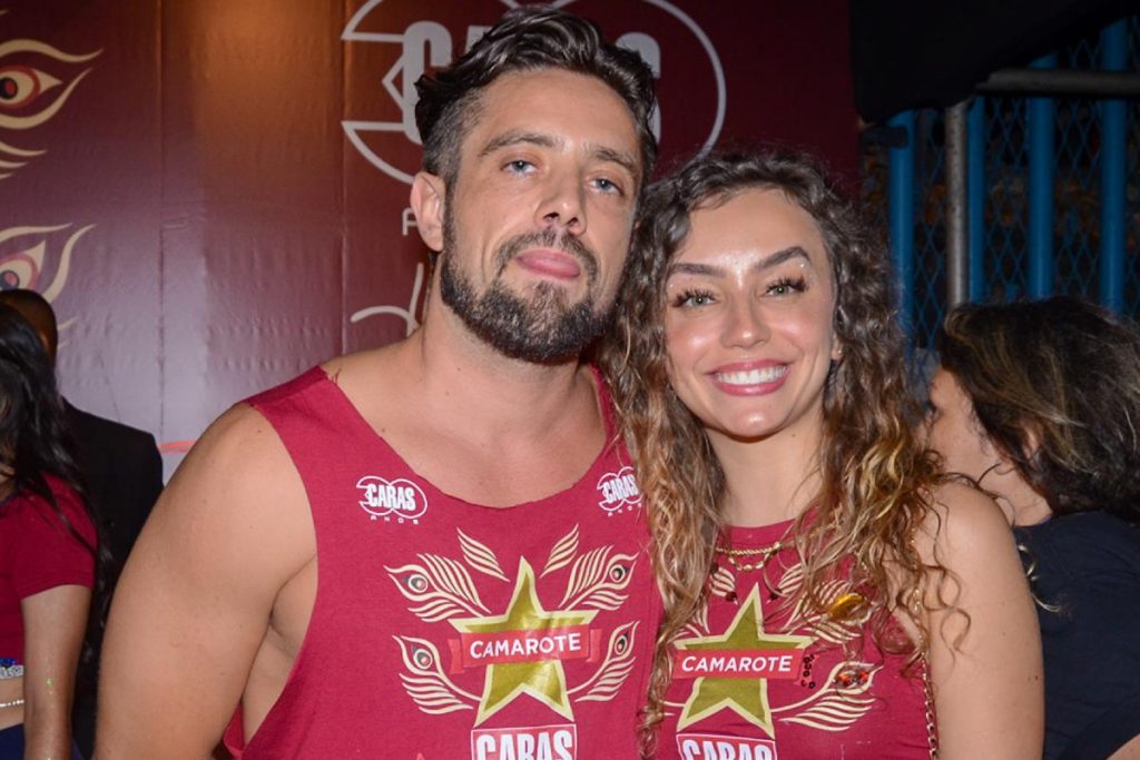 rafale cardoso com vivian linhares no carnaval do rio de janeiro