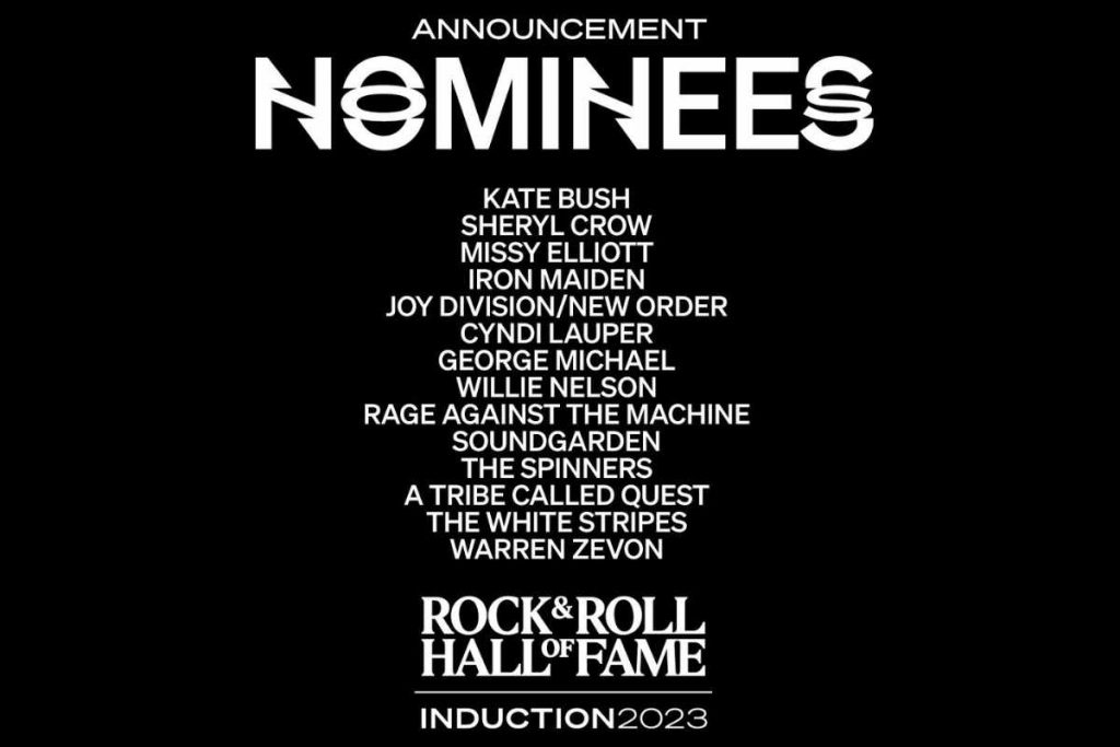Indicados Rock and Roll Hall of Fame