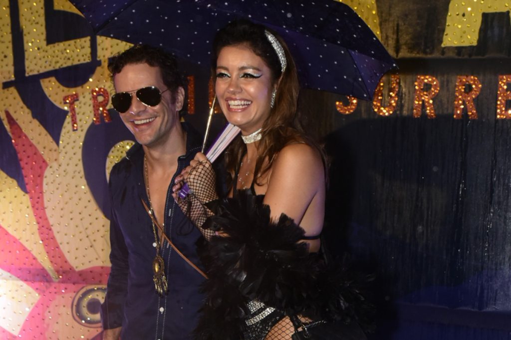 Sophie Charlotte marcou presença ao lado de Daniel de Oliveira