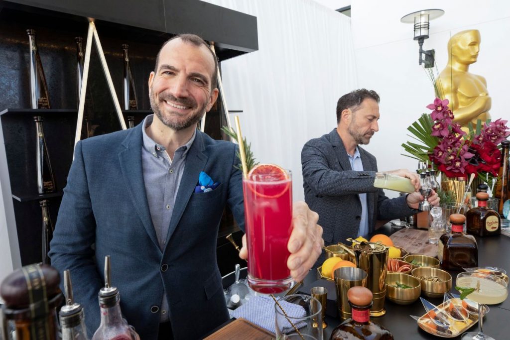 Bebidas do jantar oficial da Academia, logo após a entrega do Oscar