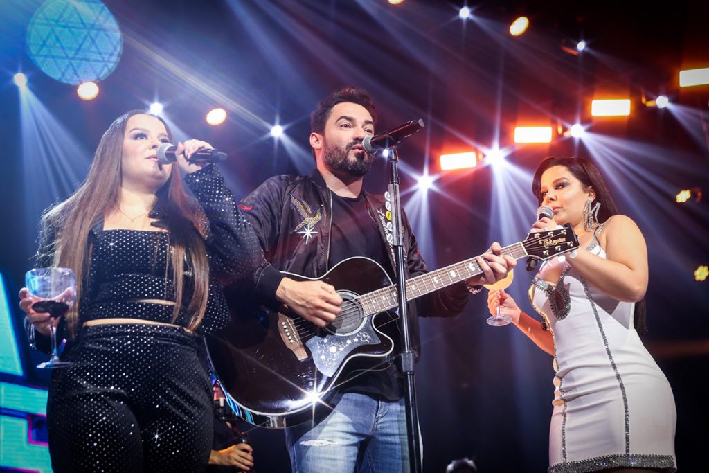 Fernando Zor participou do show de Maiara e Maraisa