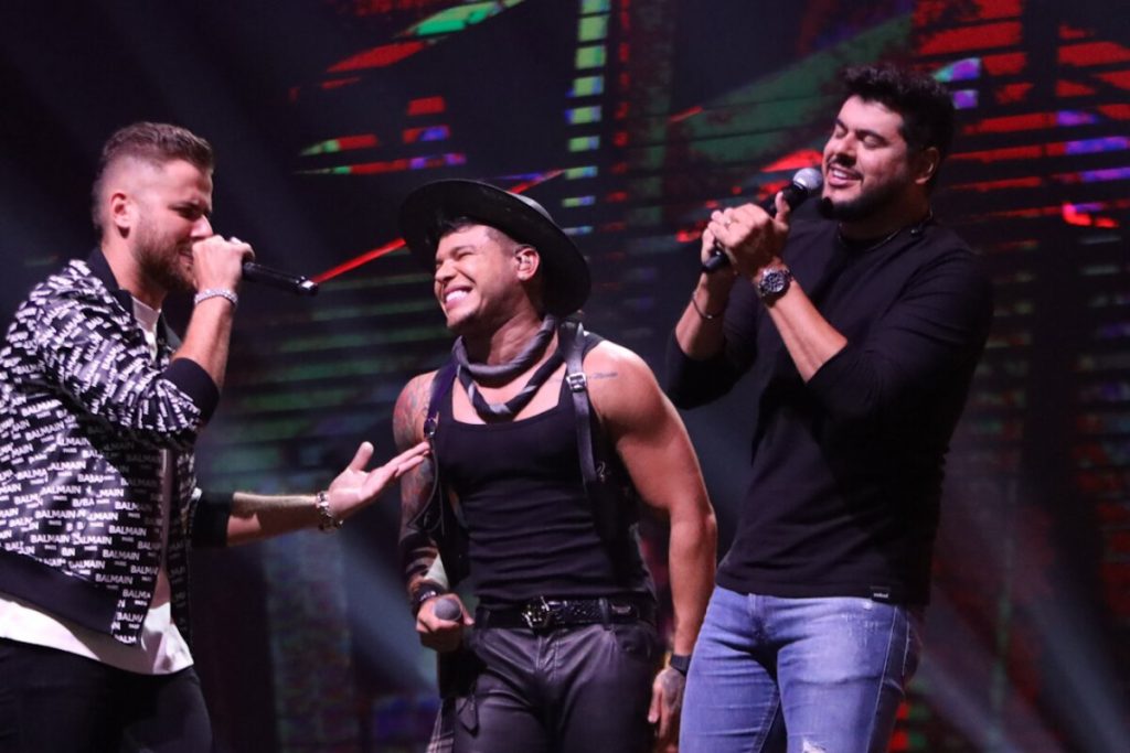 Tierry com Zé Neto e Cristiano 