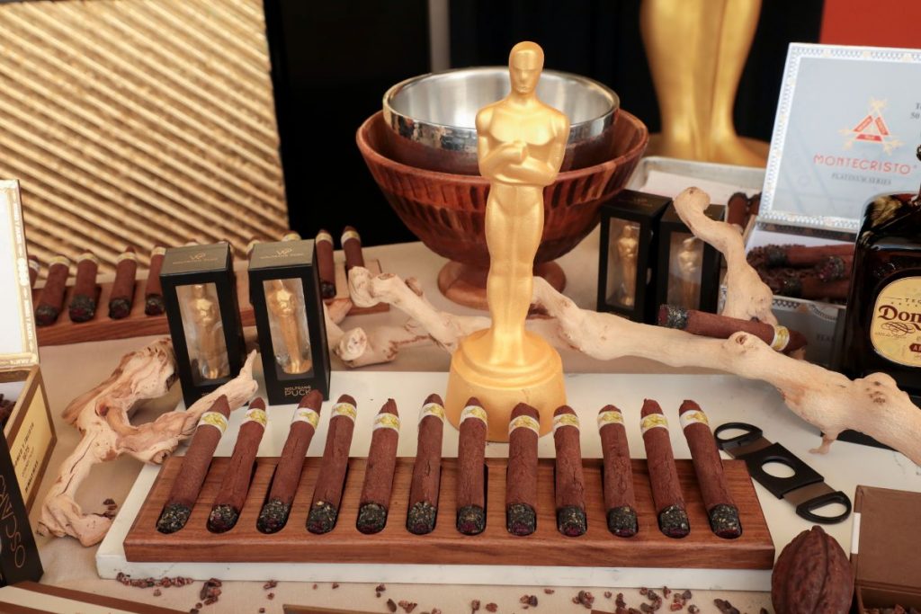 Delícias do jantar oficial da Academia, logo após a entrega do Oscar