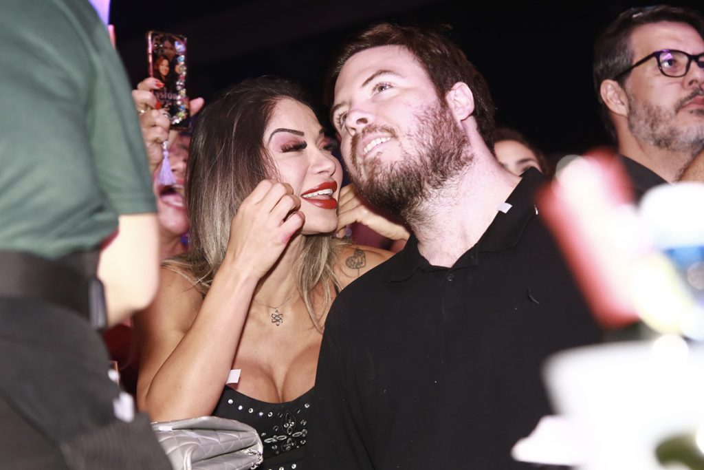 Maira Cardi e Thiago Nigro fizeram a primeira aparição juntos