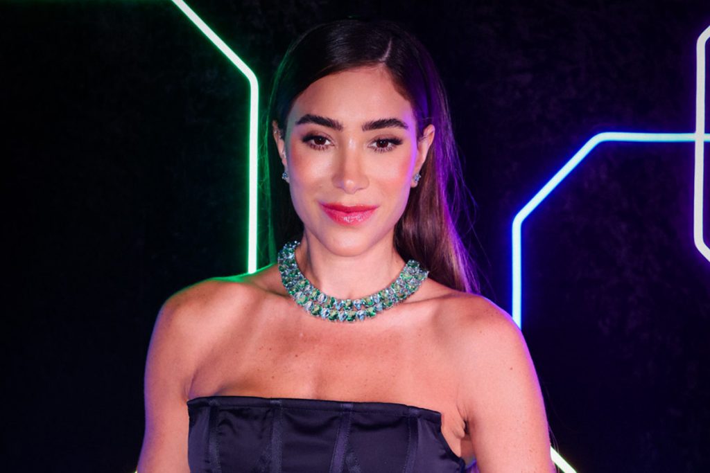 Romana Novais arrasou no look para o evento