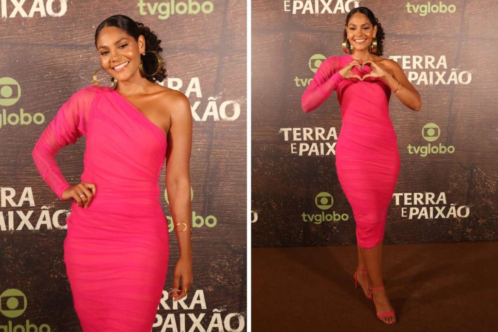 Bárbara Reis interpreta Aline.