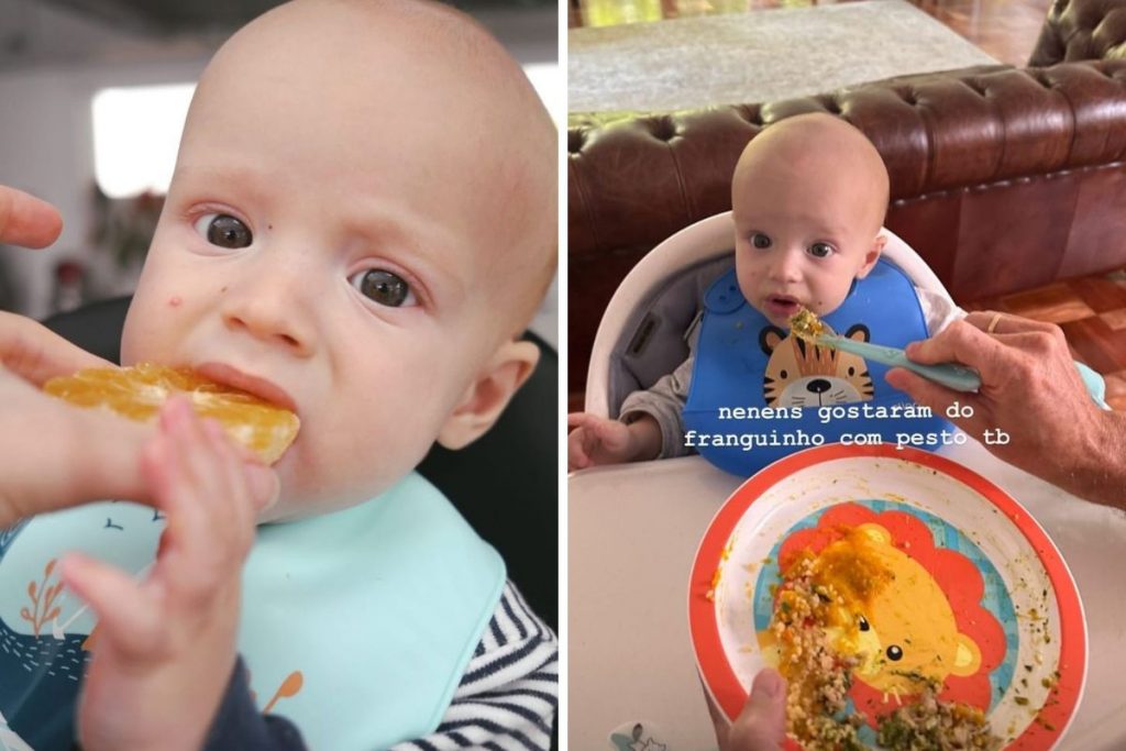 Bento, filho de Isa Scherer e Rodrigo Calazans