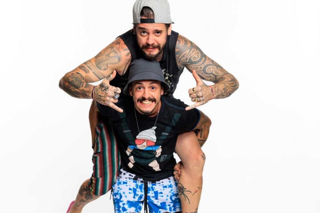 Bruno e Diogo Lemela, participantes da segunda temporada de Túnel do Amor