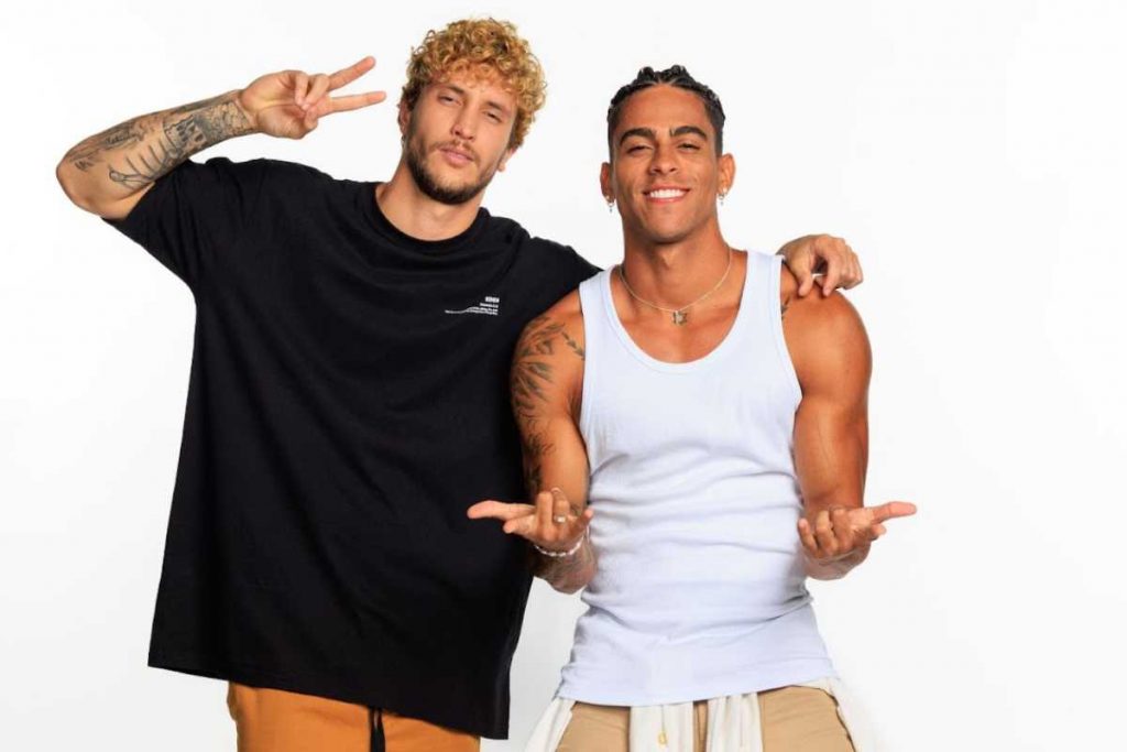 Bruno Fraga e Vinicius, participantes da segunda temporada de Túnel do Amor