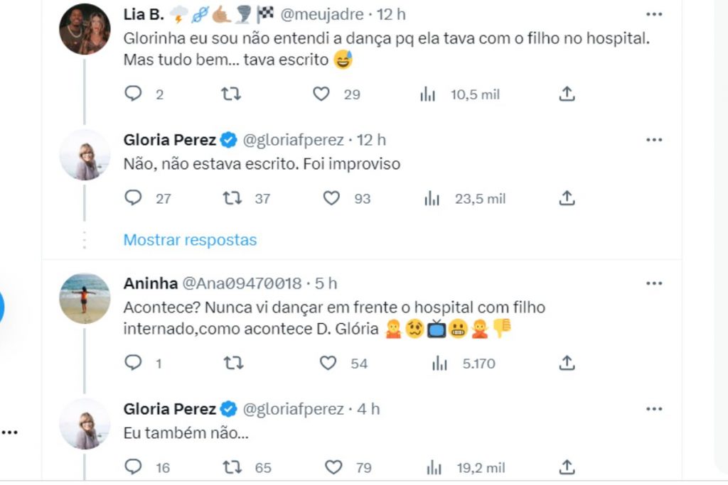 Glória Perez responde críticas sobre cena de Brisa em Travessia