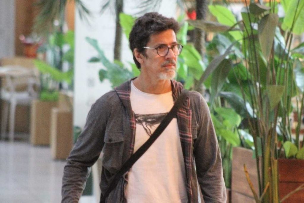 Leonardo Brício no aeroporto Santos Dumont